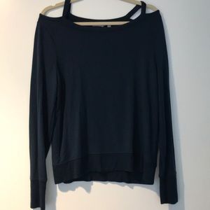 Athleta Open Shoulder Sweatshirt